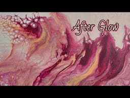 After Glow ✨️ Experimenting With Layers In Modern Minimal Acrylic Pearl Pour