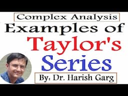 Examples of Taylor Series | Easiest Way