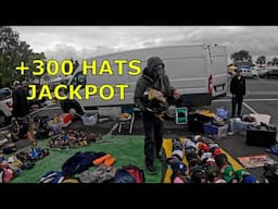 Bought ALL 300+ Hats for good Profits. LEGOS, JERSEYS, JACKETS AD VIDEOS GAMES At the Fleamarket