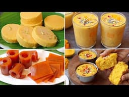 సమ్మర్ స్పెషల్ మాంగో రెసిపీస్😋ఇంట్లోఉన్నవాటితో చాలా ఈజీగా చేస్కోవచ్చు👌Mango Recipes | Summer Recipes