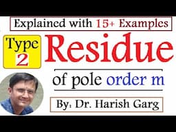 Residue of function of pole order m | Complex Analysis