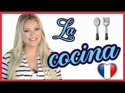 🥄LA COCINA 🇫🇷 francés fácil y rápido — principiantes desde 0
