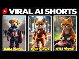How to Make Viral AI Animal Videos | Step-by-Step Guide For TikTok & YouTube Shorts