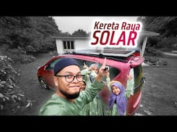 DIY Kereta Raya Solar + Penyejuk Kereta Automatik | 70mai Omni X800