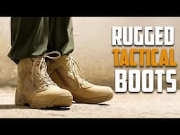 10 RUGGED Tactical Boots on Amazon