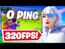 So I Tried 320hz + 0 Ping in Fortnite… (It's Overpowered)
