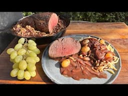 Winzer Rinderfilet mit Rotwein-Zwiebelsauce - Mein Braten zu Ostern - Festtagsessen