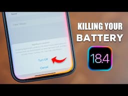 iOS 18.4 - 5 Settings You Need To Turn OFF NOW!