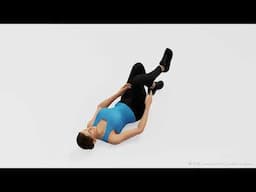 Stretches and Exercises for Lower Back Pain (Single Knee to Chest Exercise) | HSS