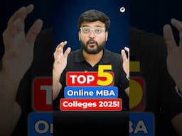 🔥Online MBA 2025? Best Colleges and Fees You Should Know!😱 #shorts #onlinemba #mba2025 #fees