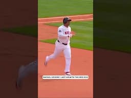 His last hit with the Red Sox before being traded to the Giants 👀