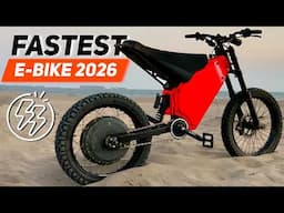 7 All-Electric Bicycles with Surprising Top Speed and Acceleration (2025-2026 Models)