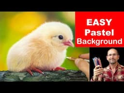 How to Draw a Blurry Bokeh Background with Soft Pastels