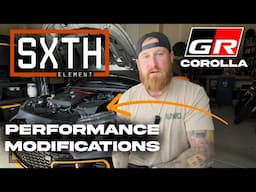 GR Corolla Mods! | Sxth Element Intake - Turbo Inlet - Intercooler & more...