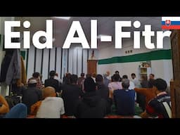 This is how we celebrate Eid Al-Fitr in Slovakia (Reverts Mosque)