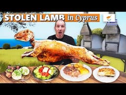 CYPRUS FOOD TOUR - Stolen LAMB & Insane Kontosouvli in Nicosia!