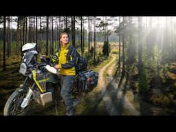 LATVIA on two wheels: Solo Motorcycle Camping on my Norden 901 [S8 - E3]