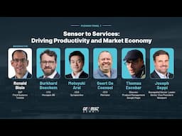Sensor to Services: Driving Productivity and Market Economy | GeoBuiz Summit 2025