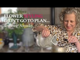 Flower Styling Gone Wrong | Tulips, Chaos & Midlife Moments