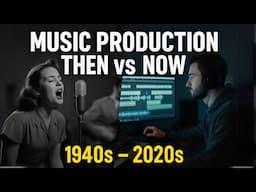 They Said AI Will Kill Music. But This Is How It All Began..from 1940s - 2020s how music is produced