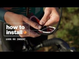 How to Install 100% Prescription Insert