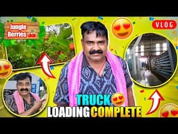 Chandan Babu Jungle ka berries khaye 🍒 😀 || Truck loading complete ho gaya 🚚🥰 #vtravelvlogs