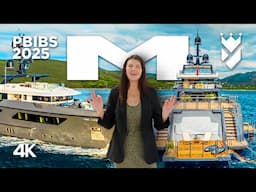 Helipad and Airplane on Explorer Yacht "M"!!!! Palm Beach Boat Show Special