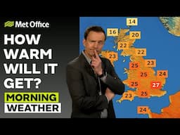 30/04/2025 - Mist clearing, bright start - Morning Weather Forecast UK – Met Office Weather