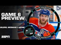 Stanley Cup Final Game 6️⃣ Preview: Oilers goalie undecided + McDavid's legacy | The Pat McAfee Show