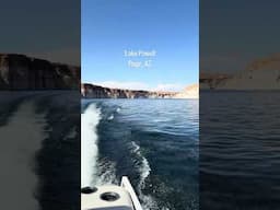 Bucket list boat rental on Lake Powell! #abomadventures #lakepowell