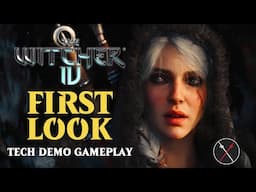 Witcher 4 Gameplay FIRST LOOK - Tech Demo PS5