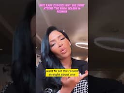 Brit Eady Exposes Why She Didn’t Attend RHOA Season 16 Reunion #rhoa #briteady #shorts #rhoatl