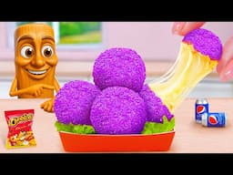 How to Make Mini Fast Food 💃 Satisfying Cheetos Fried Cheese Recipe 🌷 Tina Mini Cooking
