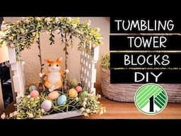 Create a Beautiful Gazebo Using Dollar Tree Tumbling Tower Blocks