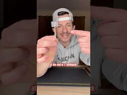 Learn the magic toothpick trick 🤫