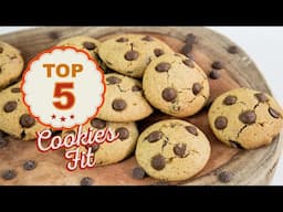 TOP 05 - Os mais deliciosos COOKIES FIT que você vai fazer