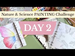 Nature Painting Challenge // Day 2 🦋