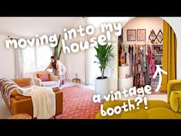finally moving into my house lol