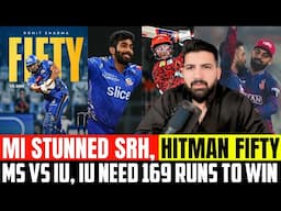 Rohit Sharma shines as MI 3rd on points table after overpowering SRH | IU need 169 to win vs MS