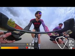 I raced against my teammates and won...but not really