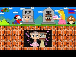 Super Mario Bros., Mario & Peach R.I.P Ballerina Capuchina & Cappuccino Assassino | Brainrot