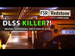 DLSS KILLER! FSR4 REDSTONE: Neural Rendering, Next-Gen RT & FG