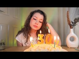 my 30th birthday alone | VLOG