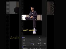 Green screen + mRotoAI = 🤩 #videoediting #finalcutpro