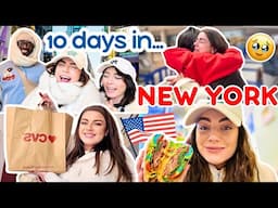 10 DAYS IN NEW YORK 🇺🇸🍕🗽 | a big surprise, super walmart!! lots of food & exploring 🇺🇸 | Lucy Flight
