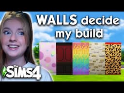 the sims 4 but every room is a random WALL PATTERN