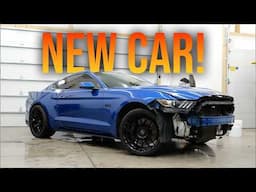 I bought a V8 car! (But it's not what you think) - Mustang Build Episode 1