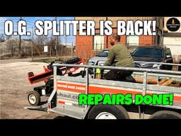THE O.G. SPLITTER IS BACK & 3 WOOD  PICKUPS #FIREWOOD