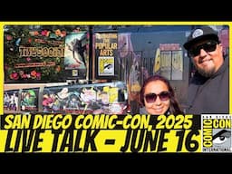 SDCC 2025 Hype Begins! 🎉 First Trolley Wraps, NEW Tiki Pop-Up 🍹 & More | Live Talk – June 16