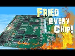The Worst PCB Repair We've Ever Attempted - Bally Supersonic Pinball MPU
